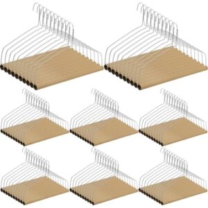 Didaey 80 Sets Dry Cleaner Hangers 18 lnchDrapery Hanger and Tubes with Strong 10.5Gauge Wire for Heavy ltems