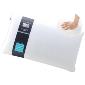 Air Weave Pillow. S-Line. High Resilience. Horizontal. Washable. Adjustable Height/Hardness. 2-04091-1. Breathable. Width 26.0 x Length 15.7 x Height 2.8-4.3 inches (66 x 40 x 7-11 cm)